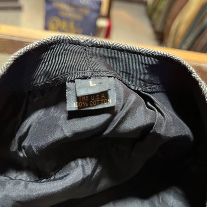 RRL Herringbone Newsboy Cap