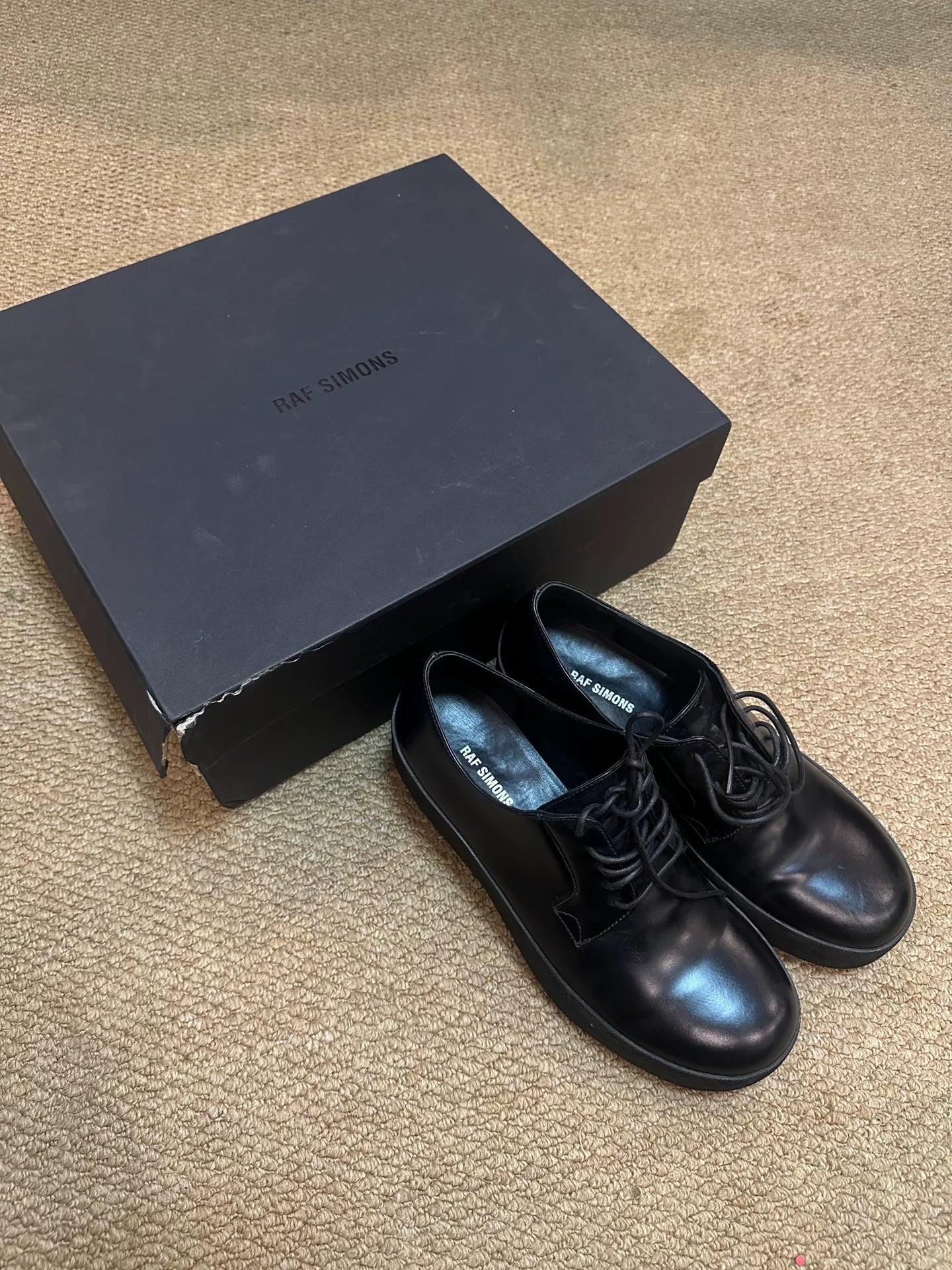 Raf Simons 23SS Round Toe Derby