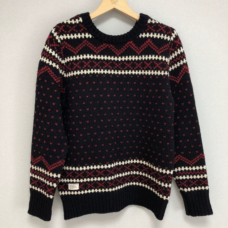 WTAPS MONTBLANC Crew Neck Striped Sweater