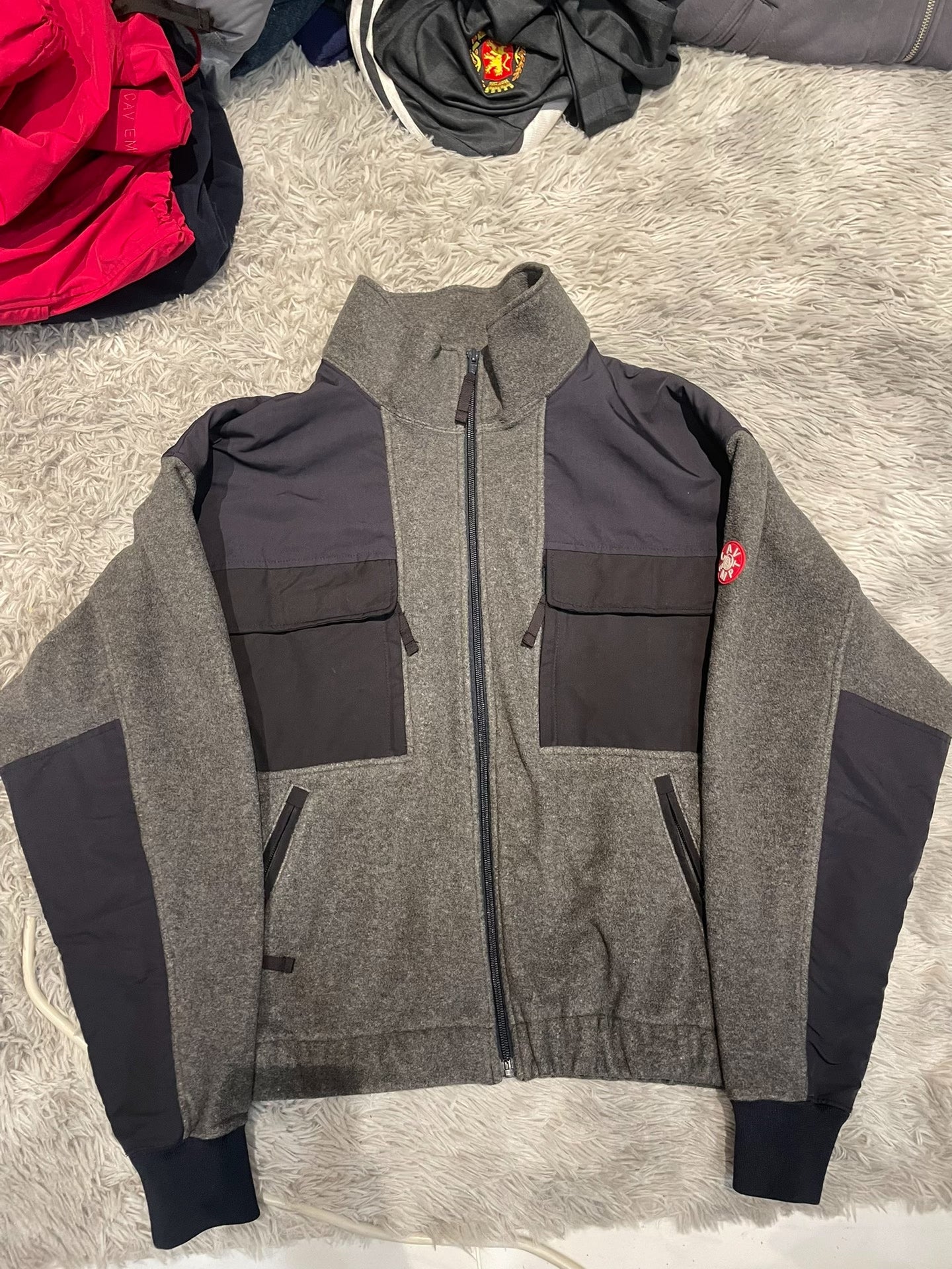 CAVEMPT C.E 17AW Fleece Zip Up Jacket