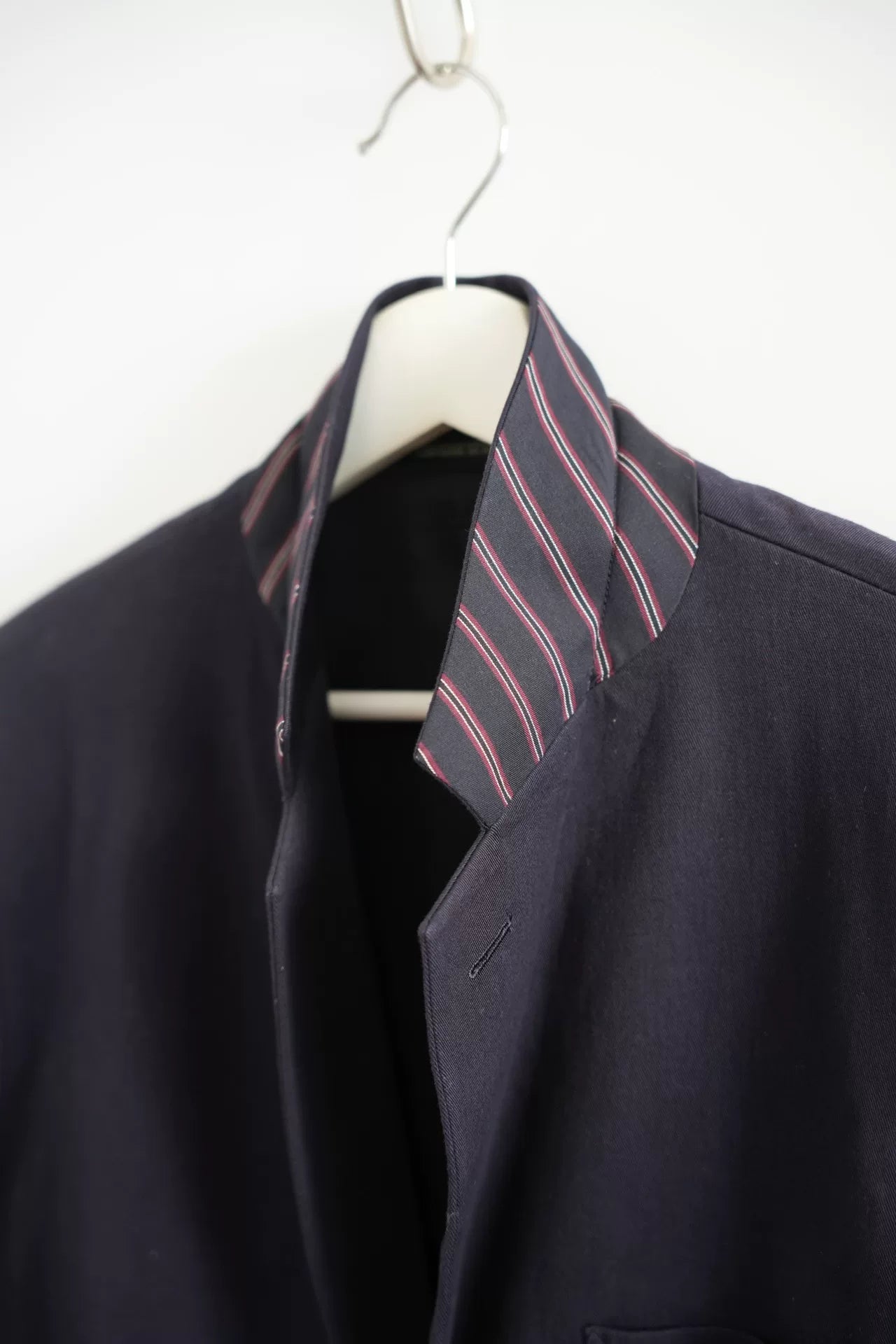 Yohji Yamamoto Striped Sleeve Blazer
