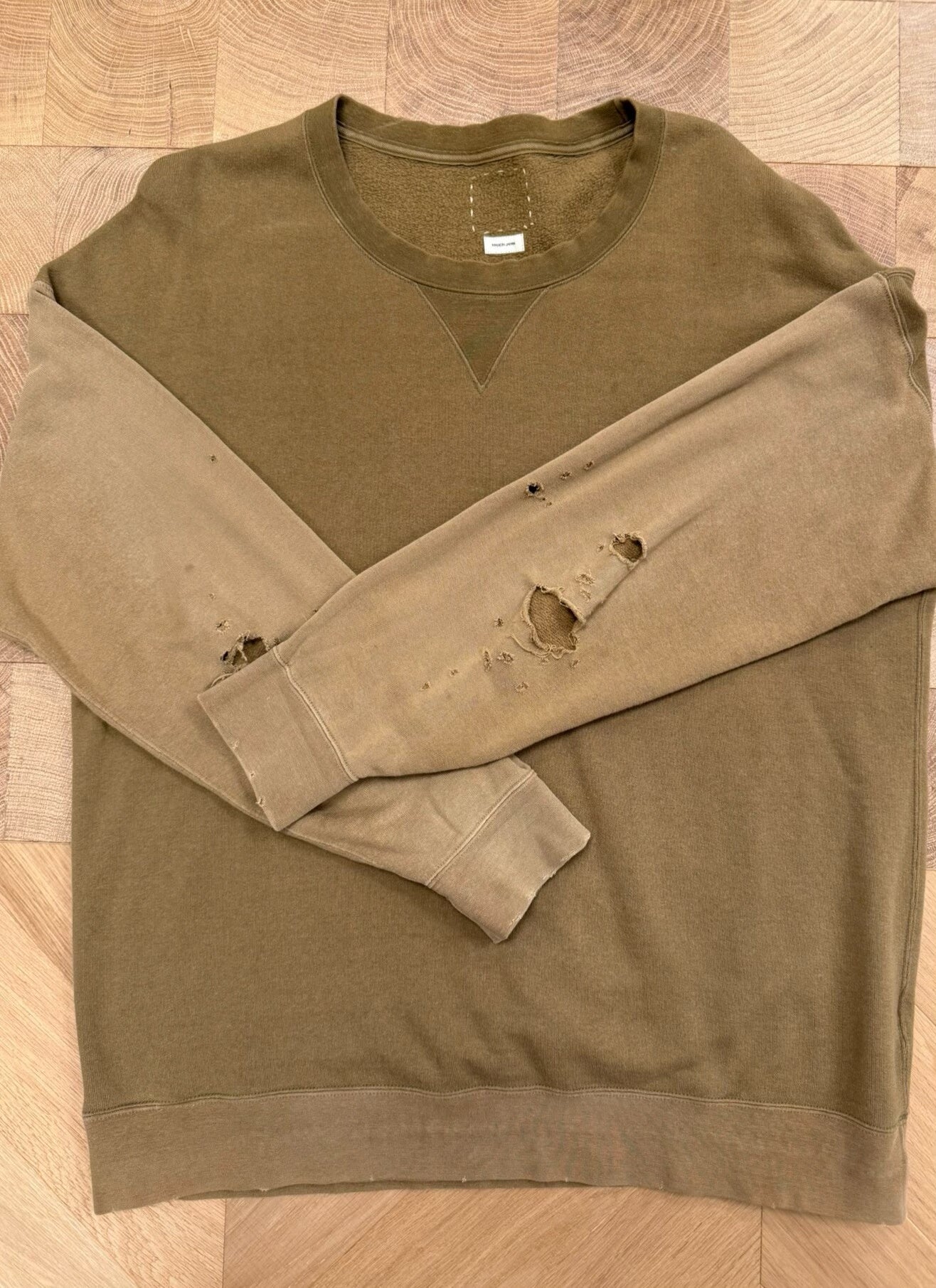 Visvim Jumbo Sb Sweat Dmgd U.D.