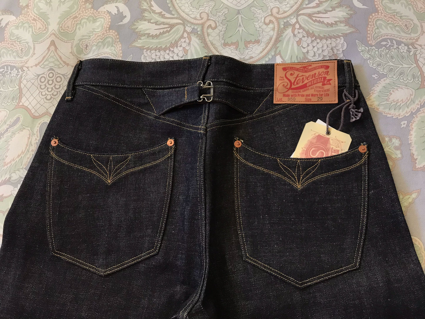 Stevenson Overall 350 Raw Denim Jeans