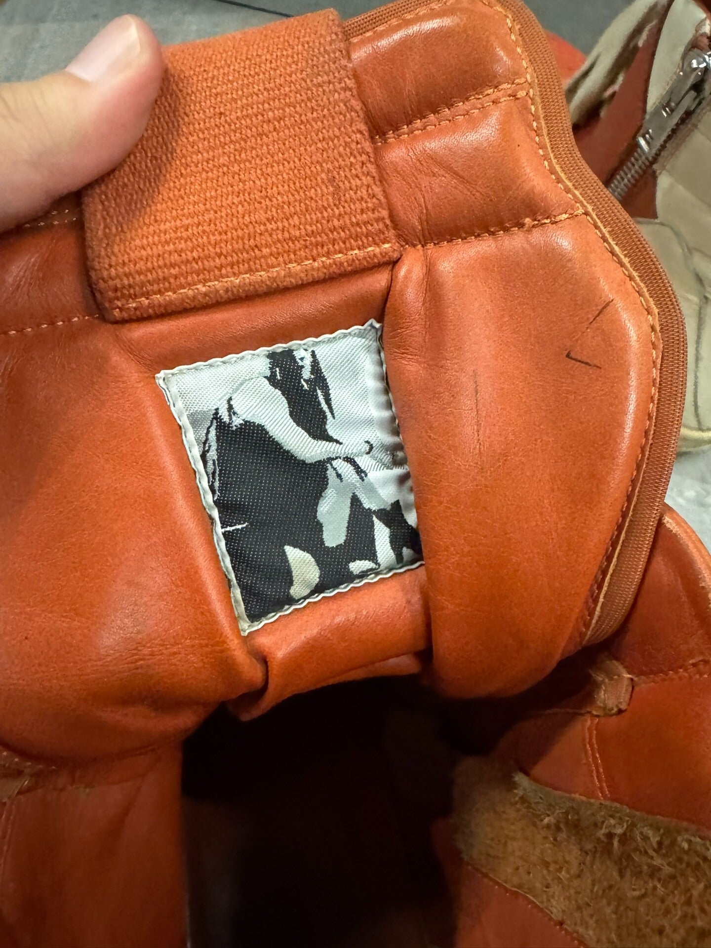 Rick Owens Geobasket Sneakers in Orange