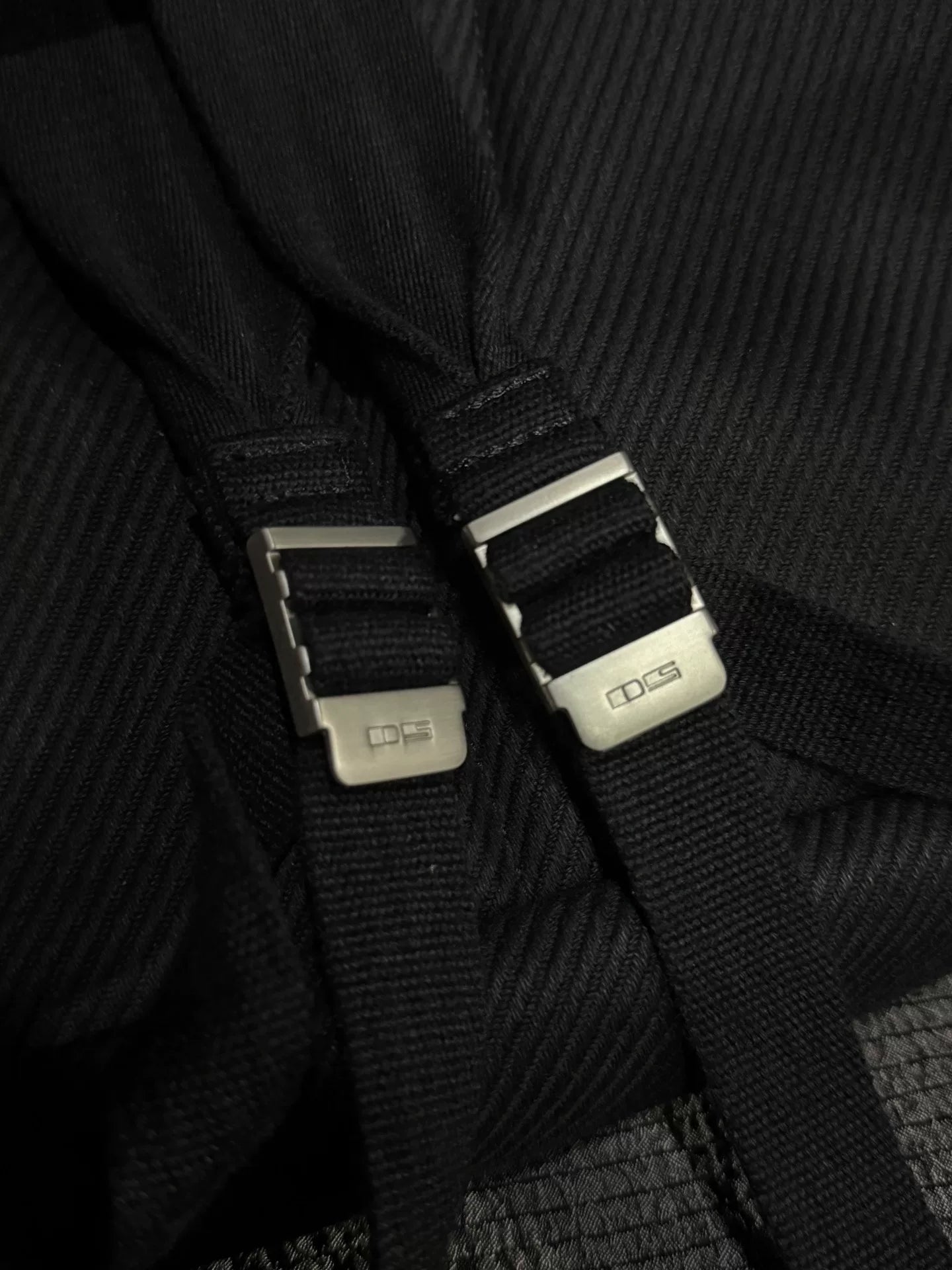 rick owens embroidered backpack bag