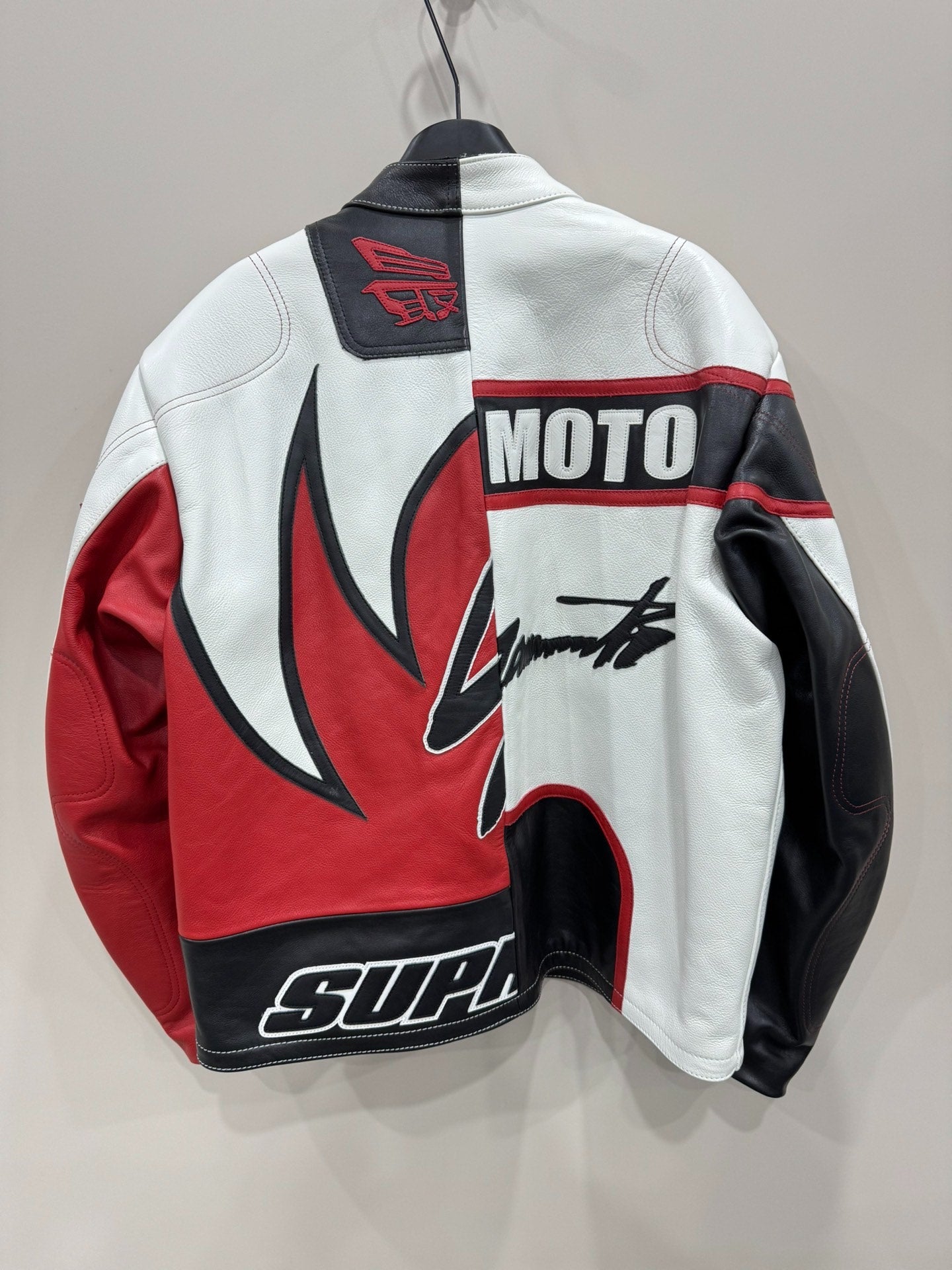 Yohji Yamamoto Supreme Vanson Leather Jacket