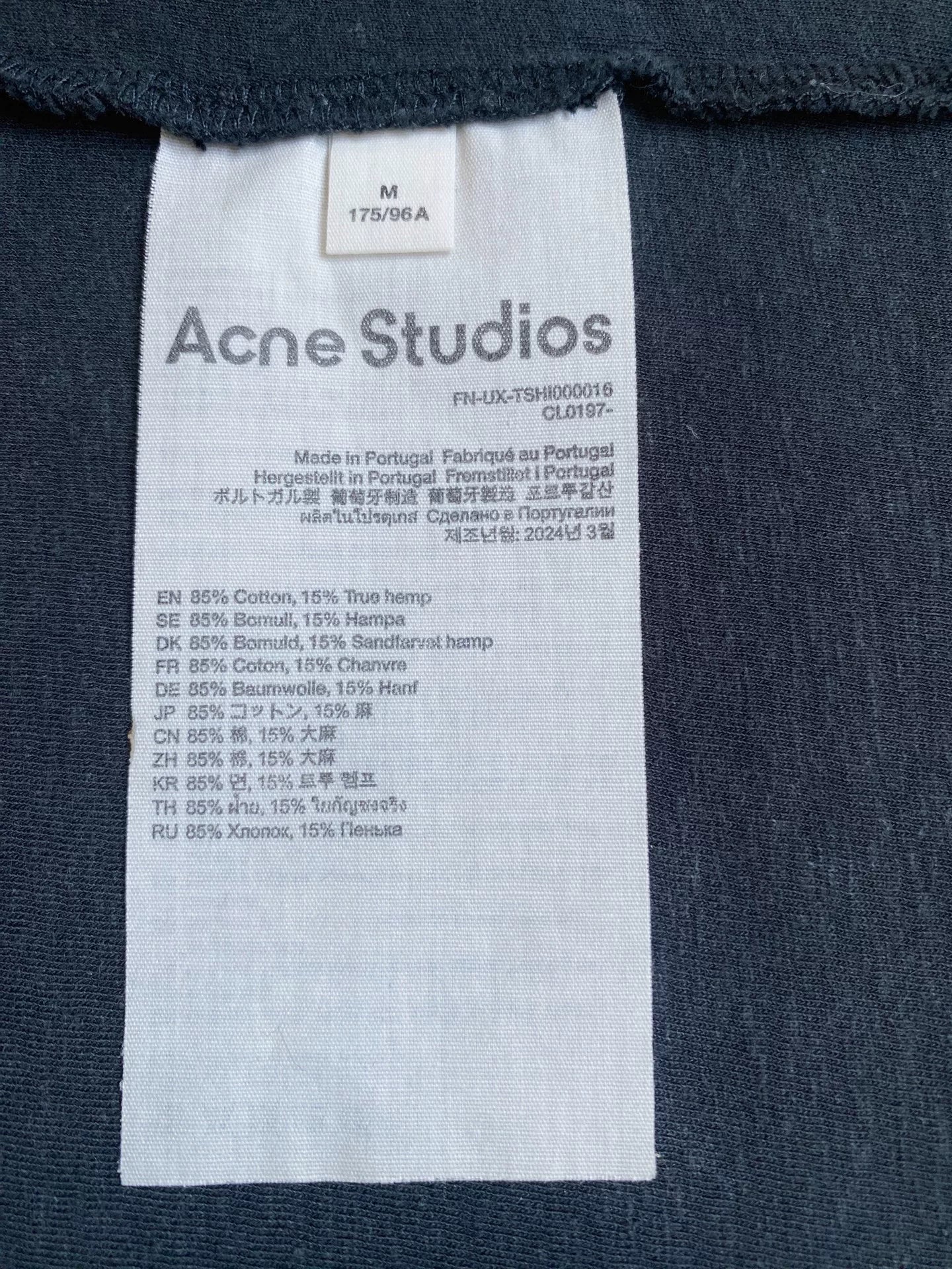 Acne Studios 1996 Long Sleeve T-Shirt