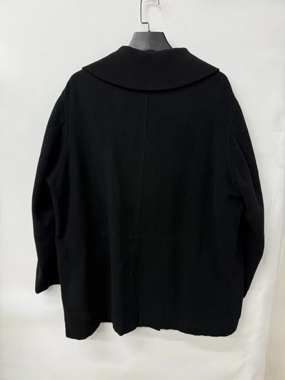 yohji yamamoto wool coat for men
