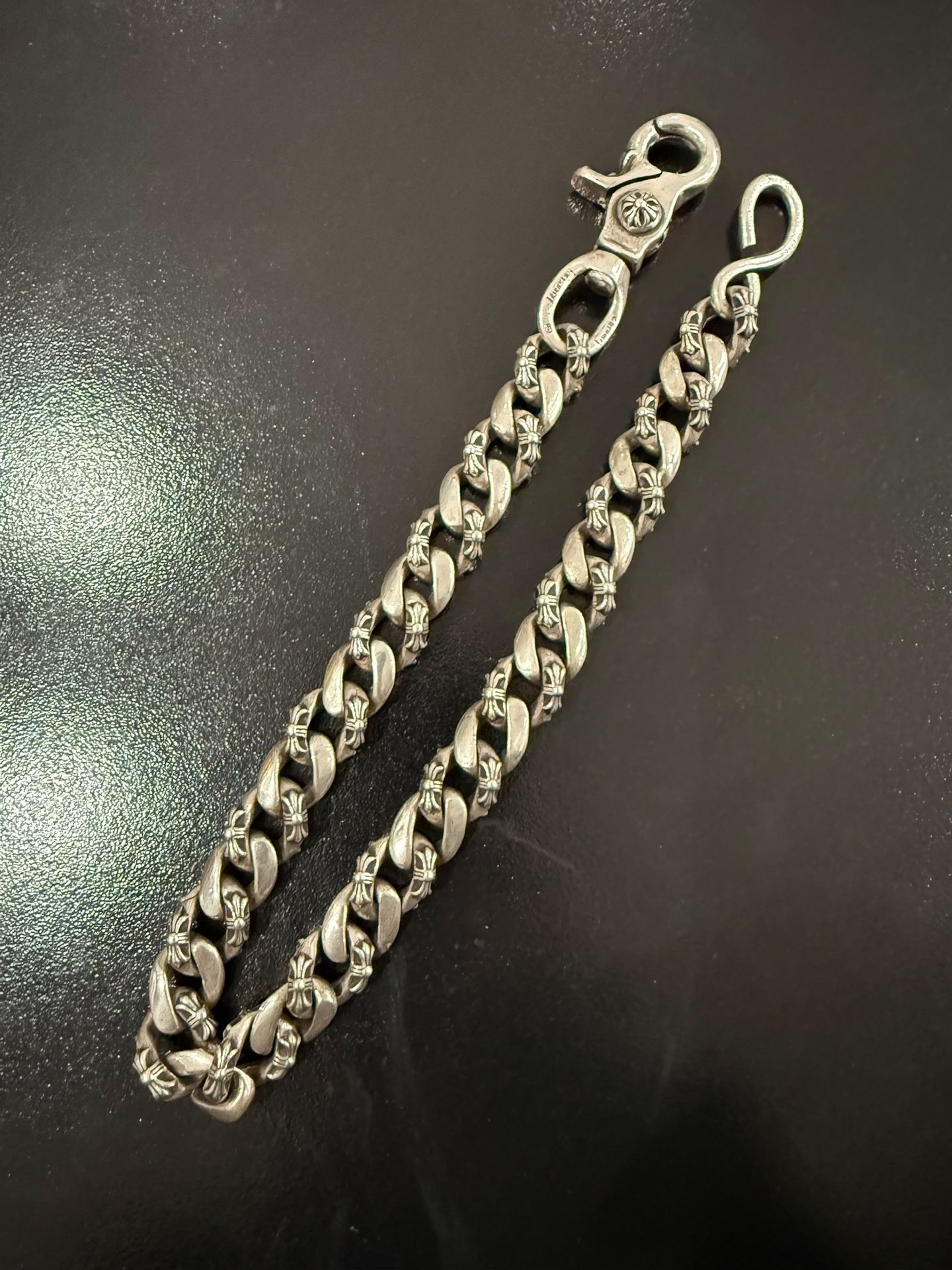 Chrome Hearts Lobster Clasp Half Cross Pants Chain