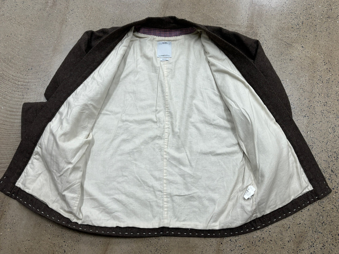 Visvim Sanjuro Jacket in Twill Wool