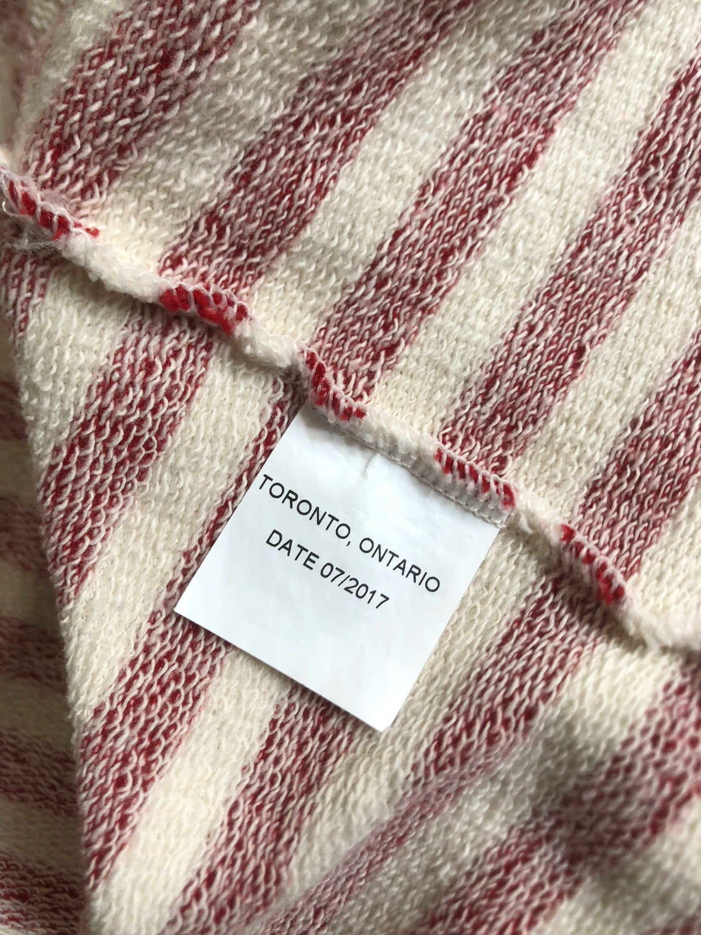 Aime Leon Dore Red Stripe Sweatshirt