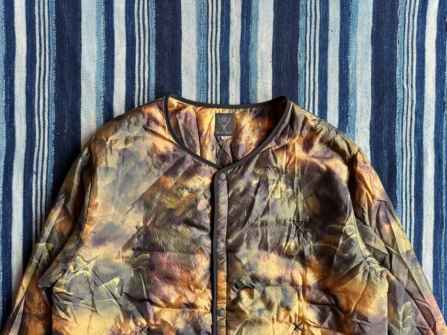 lightweight camouflage filling jacket for layering
