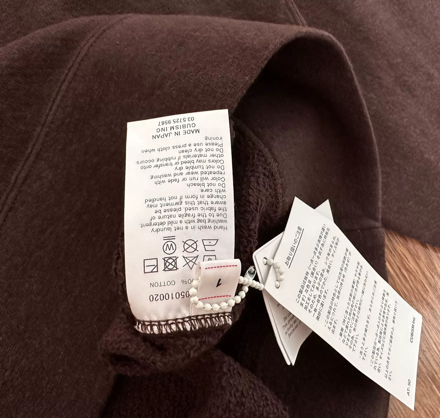 visvim jumbo sweat l/s long sleeve