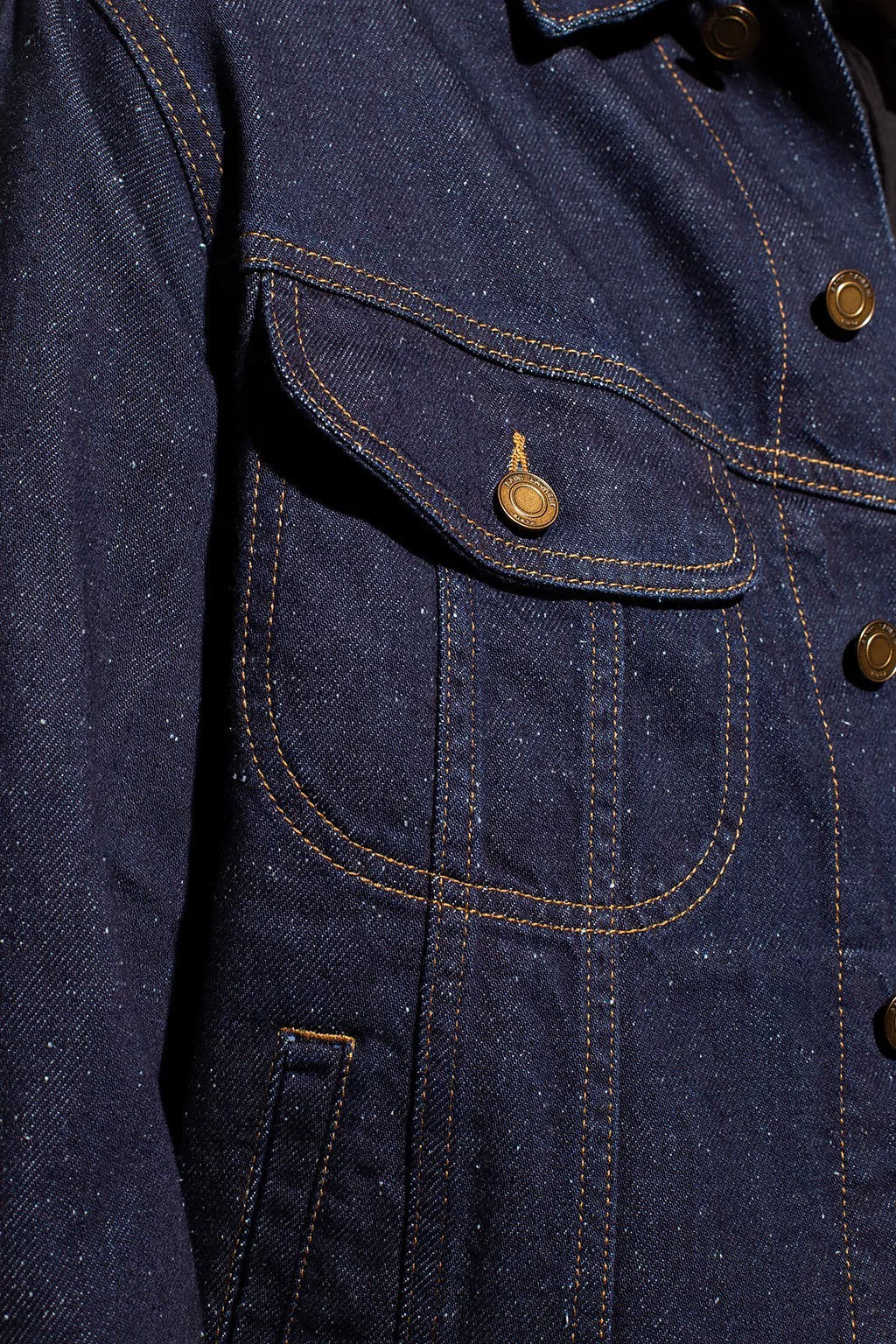 Saint Laurent Dark Blue Denim Jacket