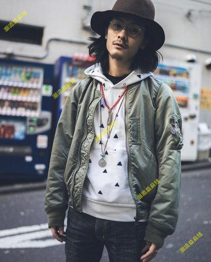 visvim ma-1 spot jacket with mud dye