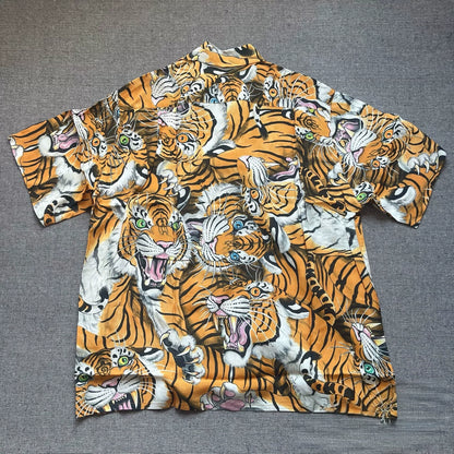 Wacko Maria x Tim Lehi Tiger Hawaiian Shirt