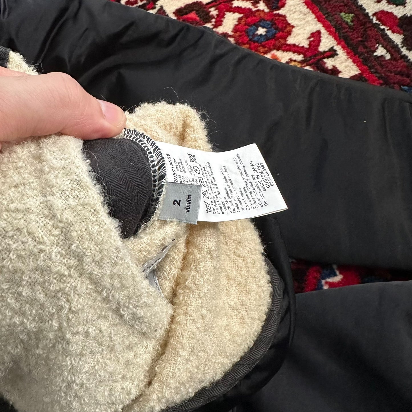 visvim 16aw nylon jacket size 2