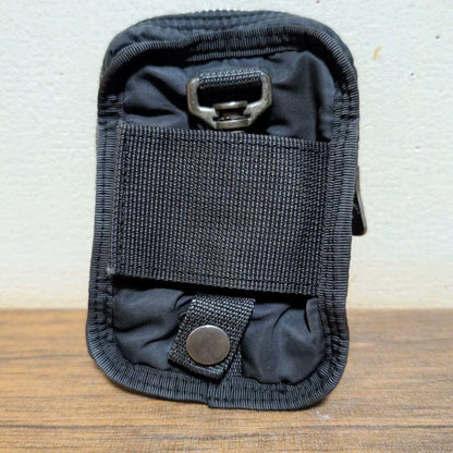 PORTER Classic Black Nylon Accessory Pouch
