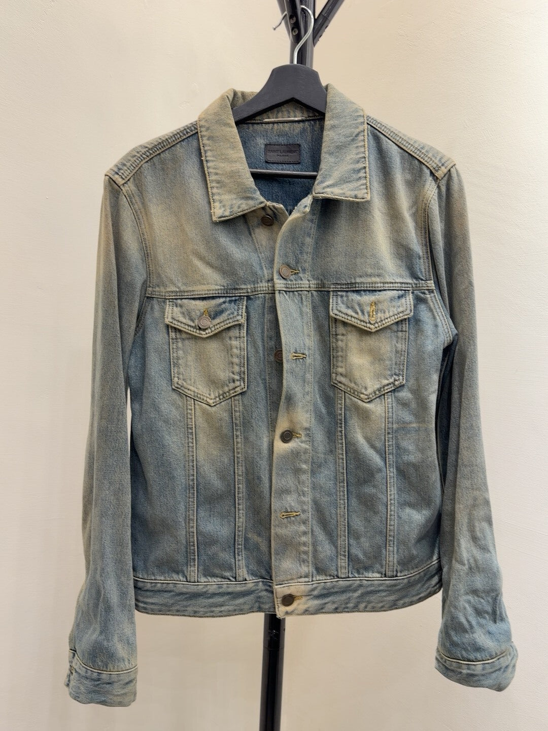 Saint Laurent Classic Blue Denim Jacket