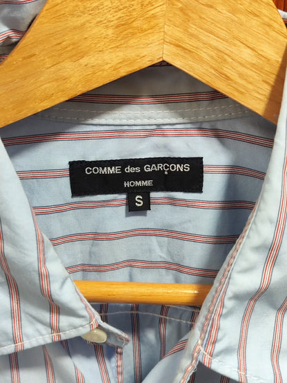 Comme Des Garcons Homme Camo Patchwork Short-Sleeve Shirt