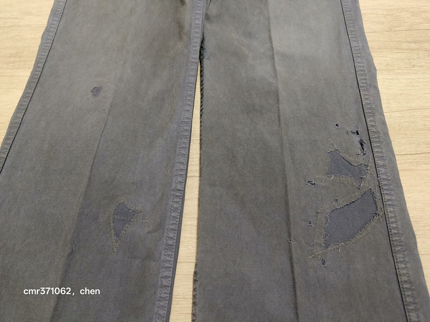 VISVIM 20AW GIFFORD PANTS DMGD