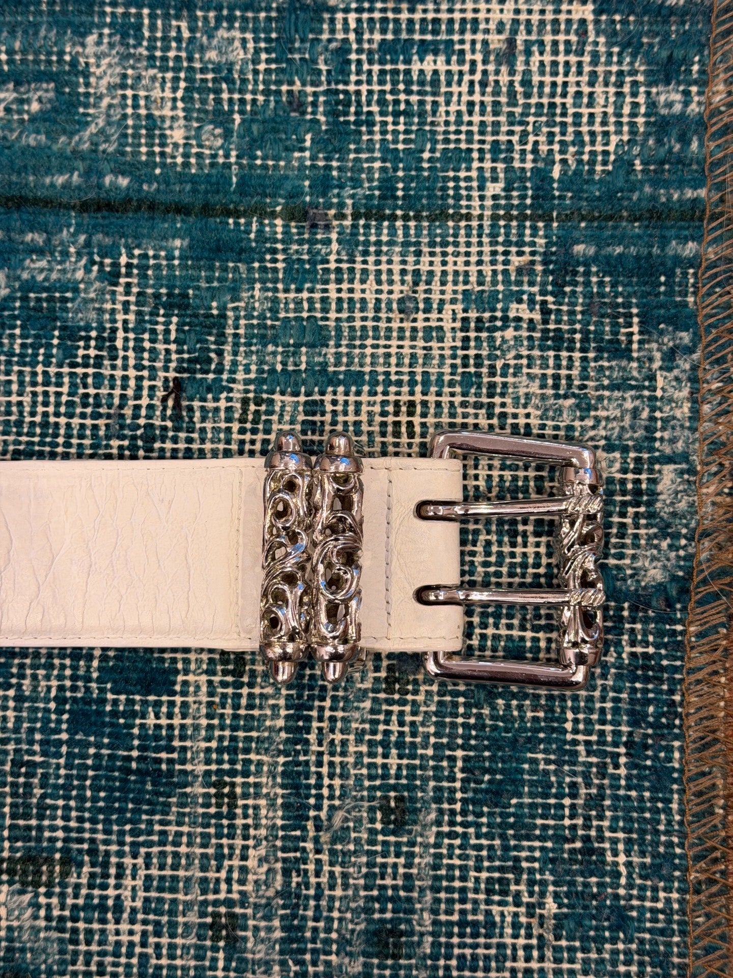 Chrome Hearts Silver Roller Belt