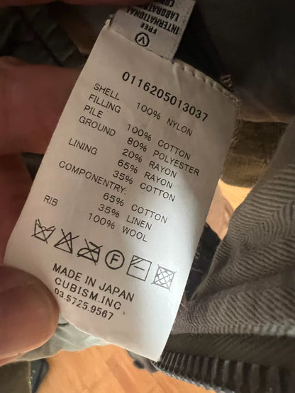 VISVIM 16AW Olive Green MA1 Jacket