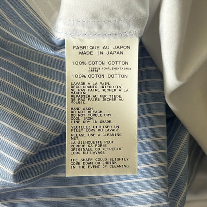 Yohji Yamamoto 13SS Blue Stripe Shirt