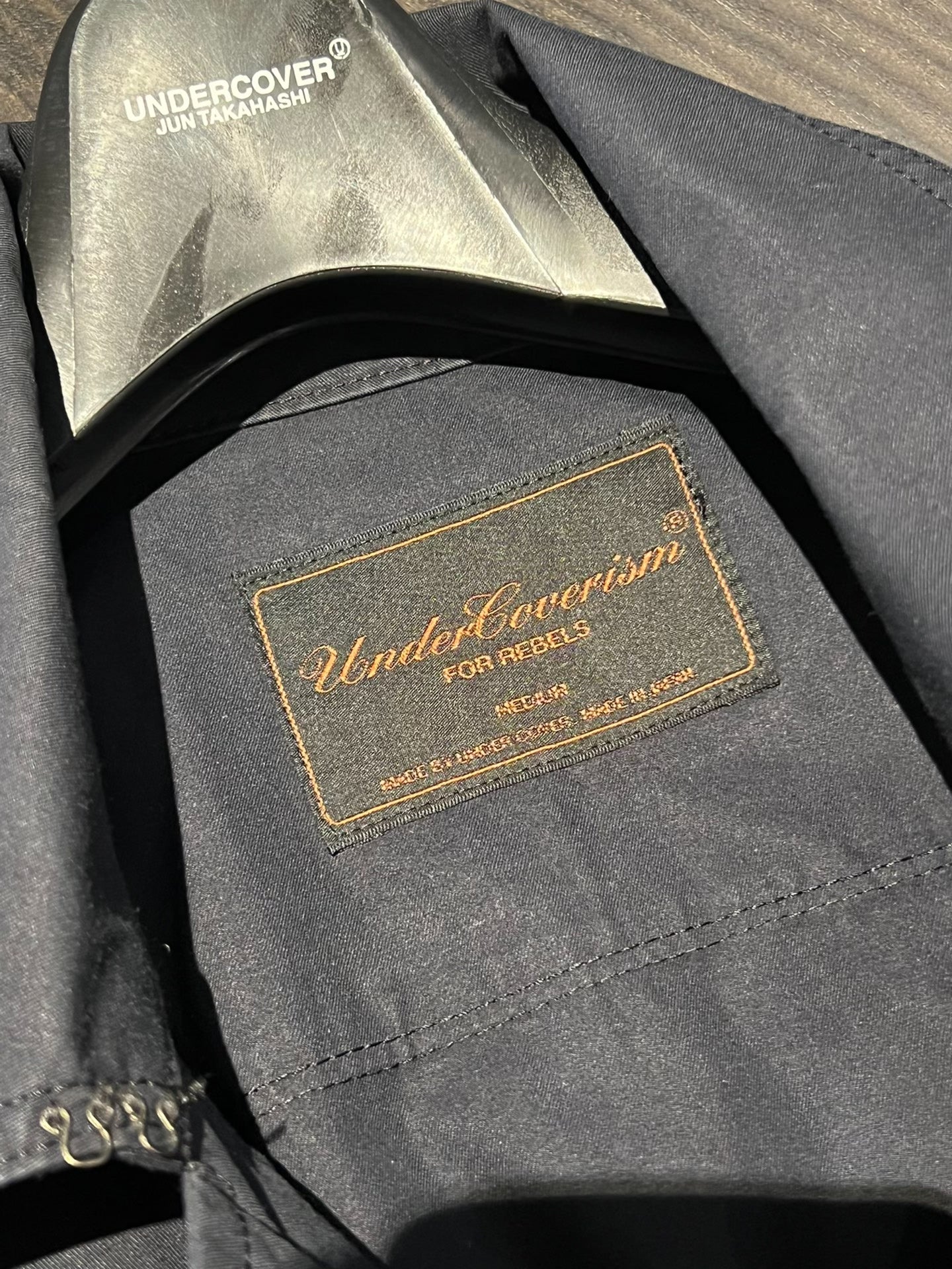 UNDERCOVER 05SS Deconstructed Skull M65 Jacket