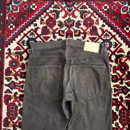 Visvim Brown Corduroy Pants Size 1