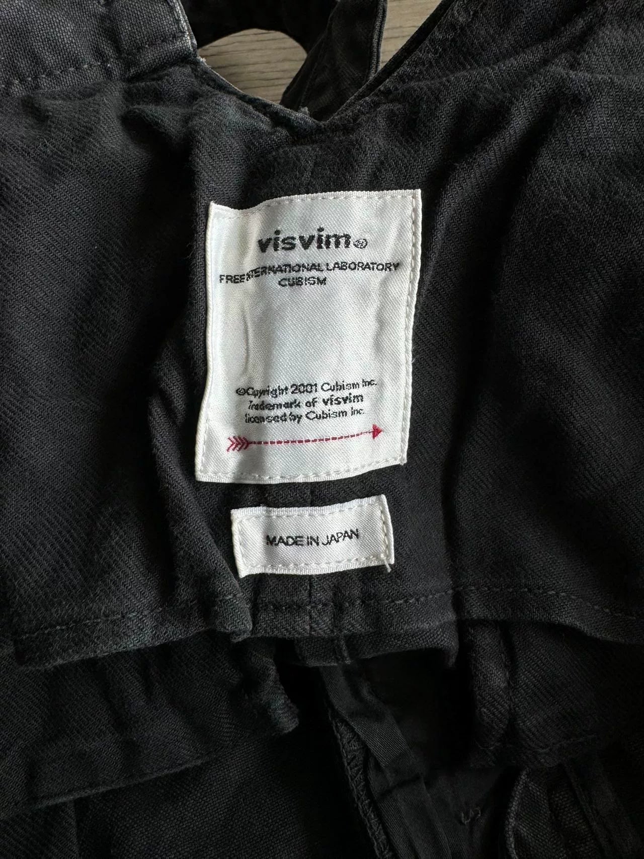 visvim TRAVAILLER BRACES PANTS DMGD