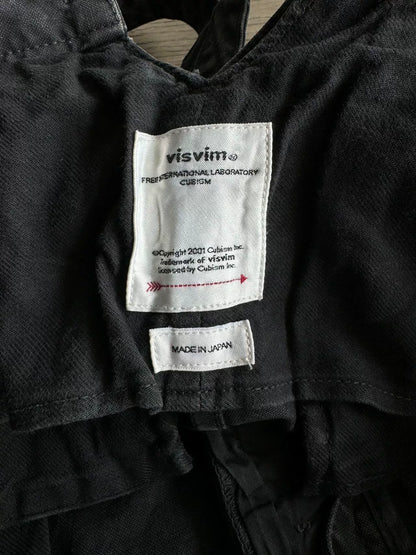 visvim TRAVAILLER BRACES PANTS DMGD