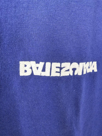 Balenciaga Blue Short Sleeve T-Shirt