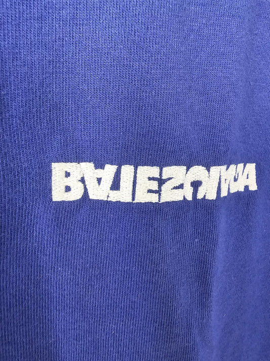 Balenciaga Blue Short Sleeve T-Shirt
