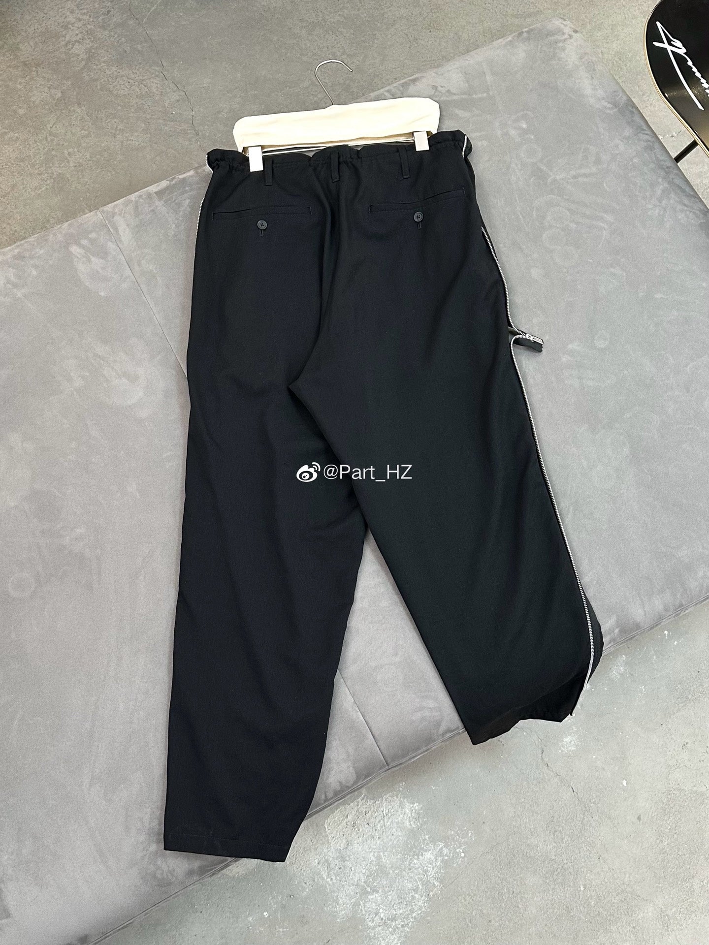 Yohji Yamamoto Pour Homme A/W 2020 Wool Zip Trousers
