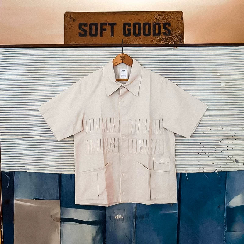 visvim ketchum short sleeve fishing shirt