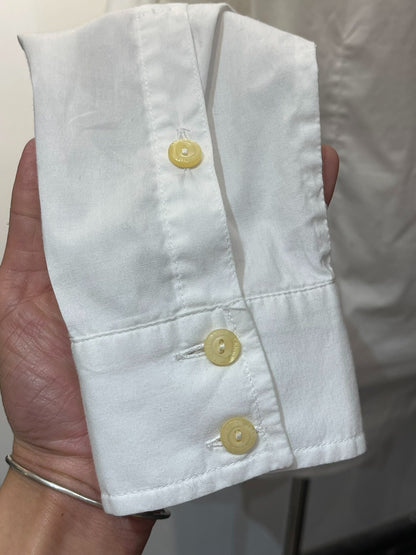 Jean Paul Gaultier Military Style White Shirt