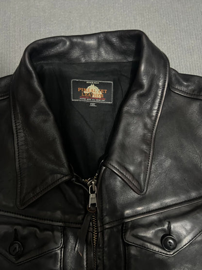 Men's Leather Jacket XXXL Size