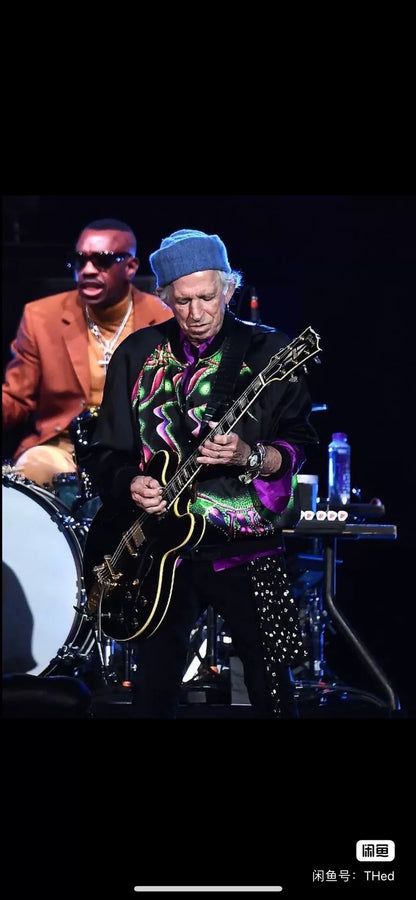 Celine Rock Crystal Love Baseball Jacket