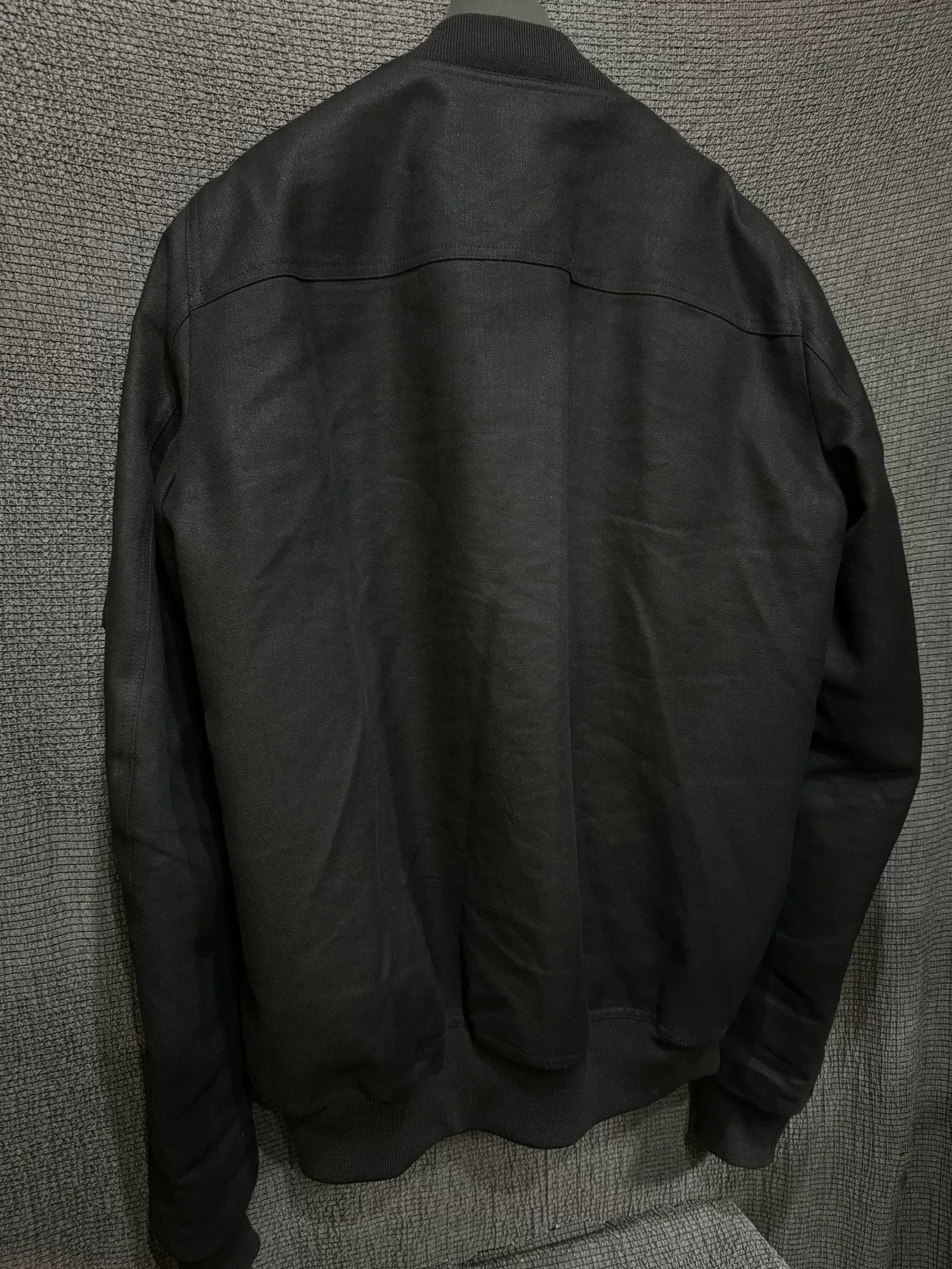Rick Owens Wool Linen Blend MA-1 Jacket