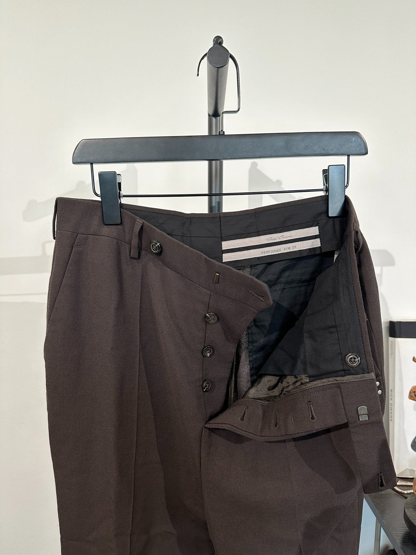Rick Owens Main Line Trousers Size 42