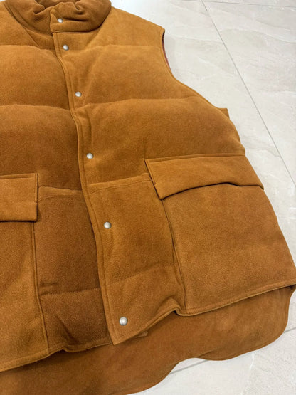 VISVIM WALKER DOWN VEST (JP DEERSKIN)