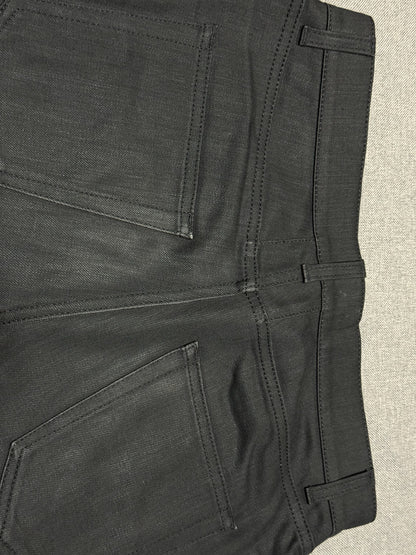 Saint Laurent SS16 Black Biker Skinny Jeans