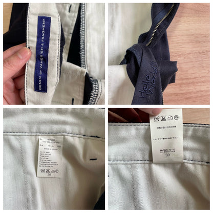 DENIM BY VANQUISH Fragment Lightning Stripe Casual Pants