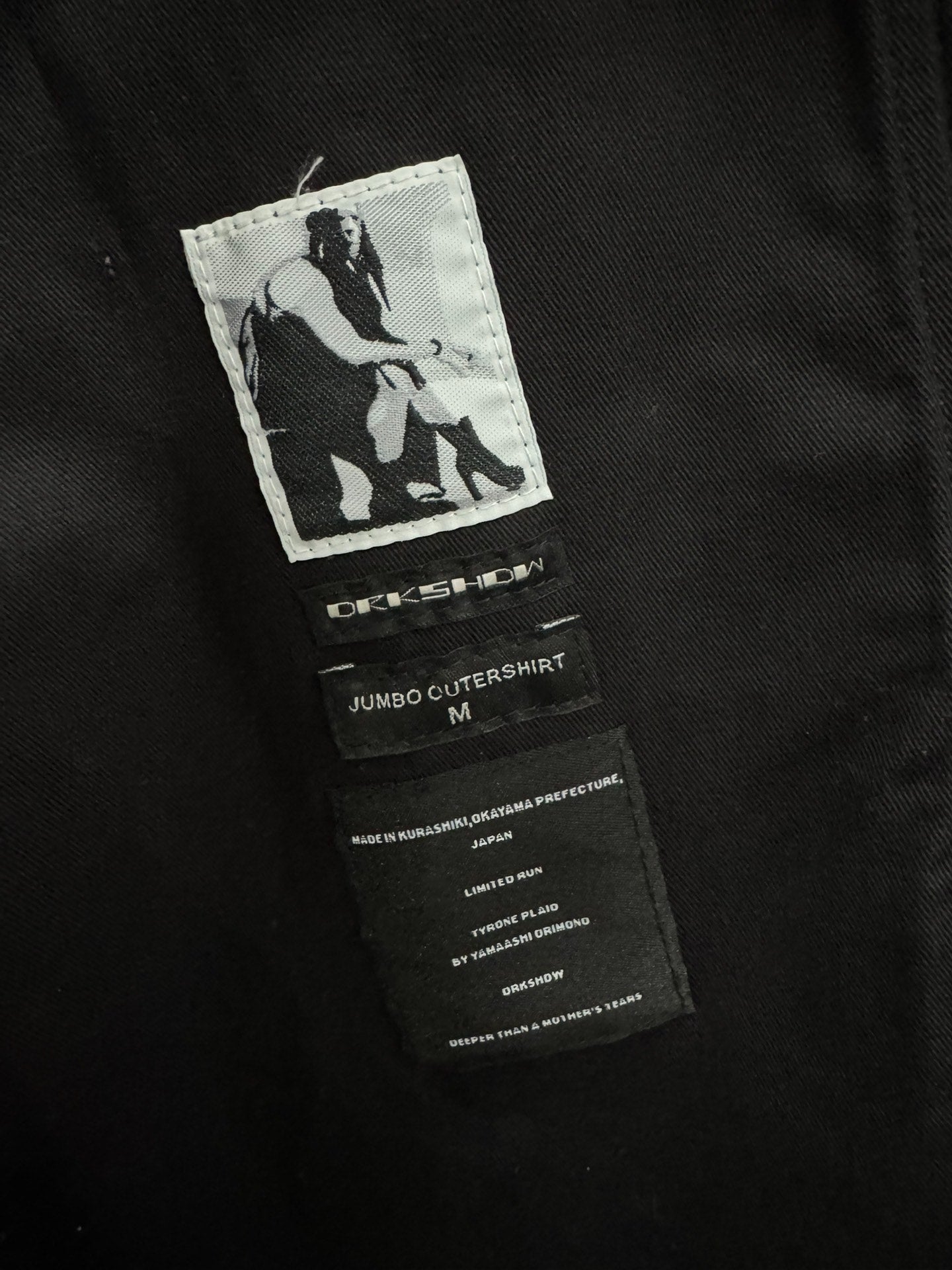 Rick Owens Drkshdw Distressed Plaid Shirt