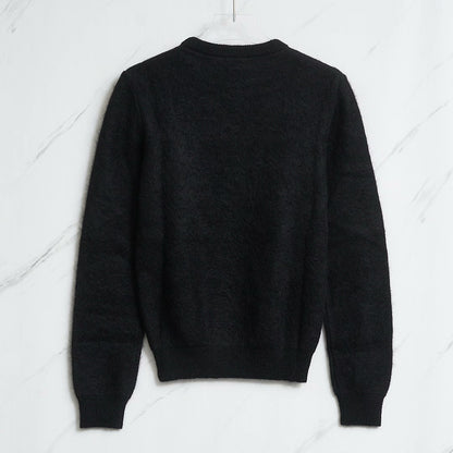 Saint Laurent Men's Classic Round Neck Sweater