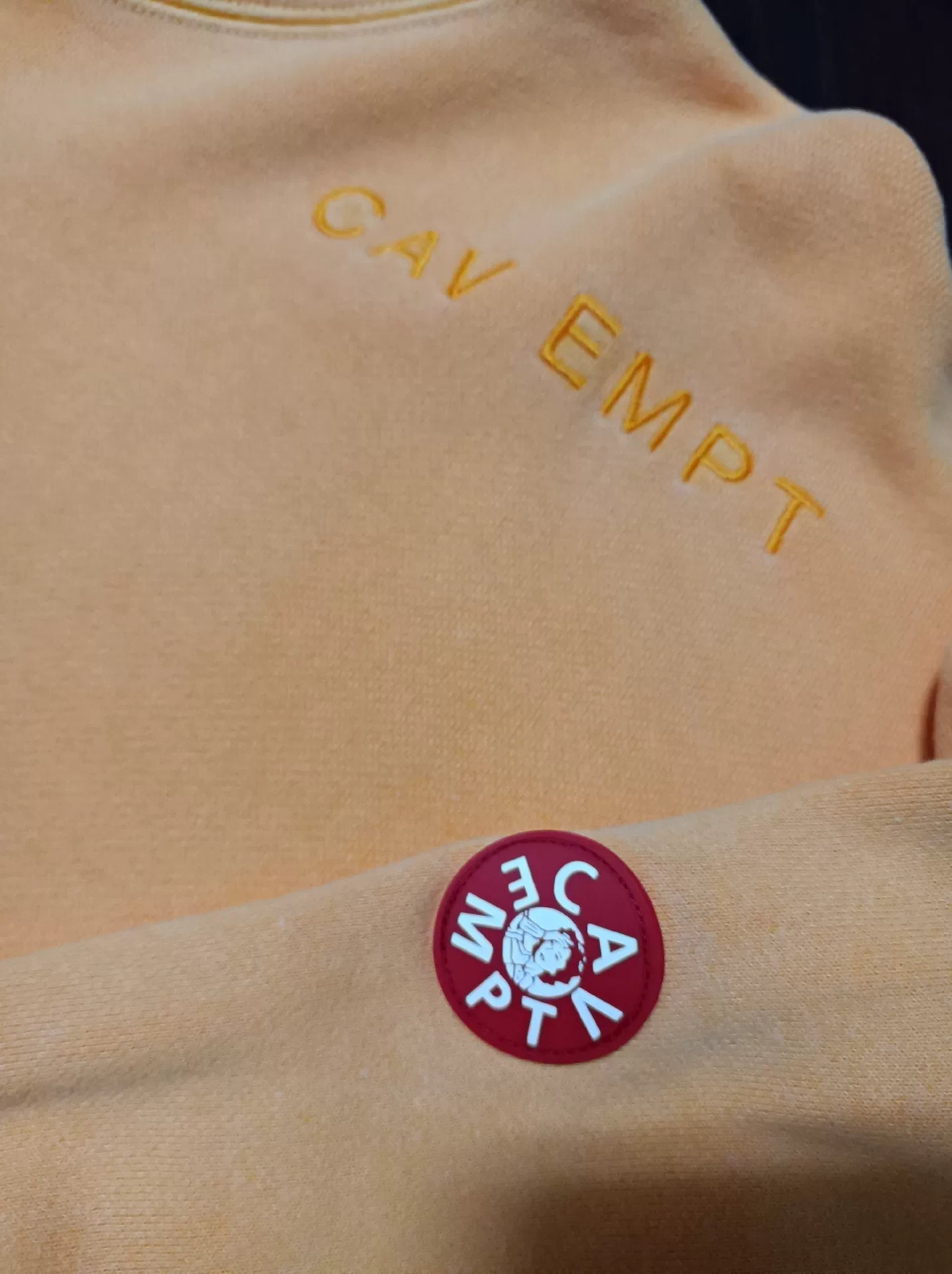 CAVEMPT 19aw Washed Hoodie