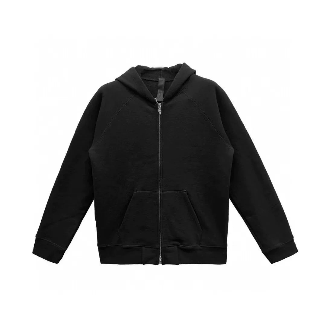 Chrome Hearts  Cross Sanskrit Embroidery Zip Hoodie