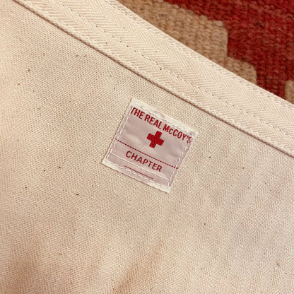 THE REAL McCOY'S RED CROSS APRON BAG