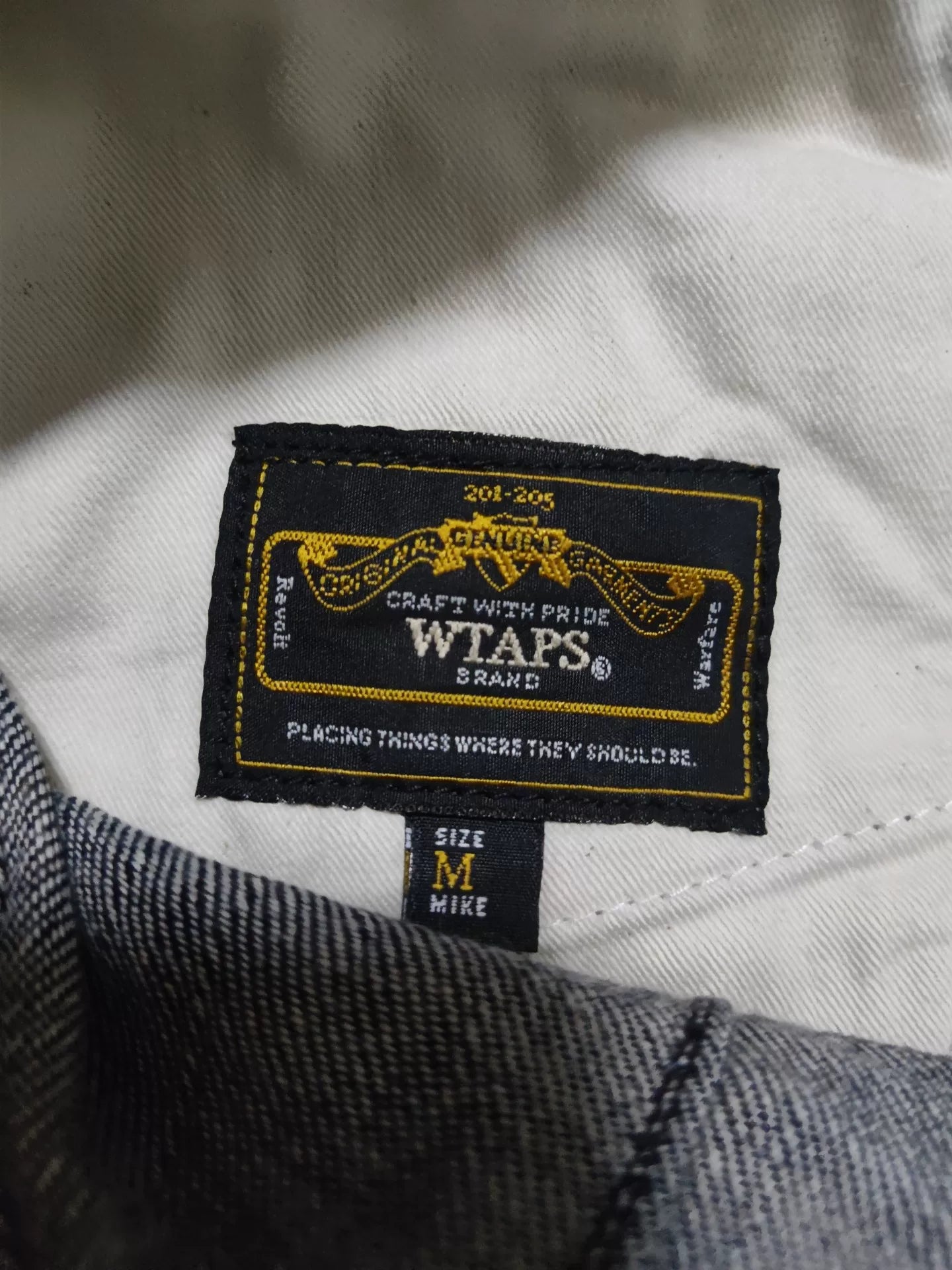 WTAPS 13AW Skinny Raw Denim Jeans
